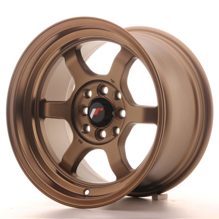 Japan Racing Wheels<br>JR12 Dark Anodize Bronze (15x7.5)