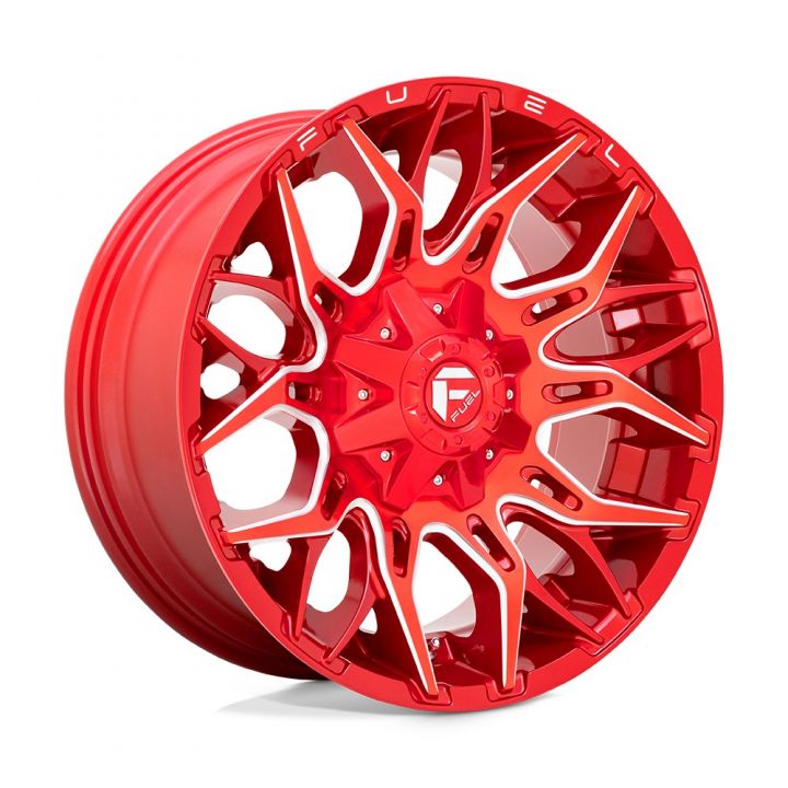 Fuel Wheels<br>Twitch Candy Red Milled (22x10)
