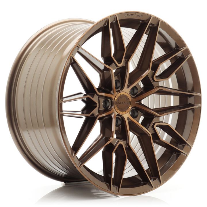 Concaver Wheels<br>CVR6 Brushed Bronze (19x9)