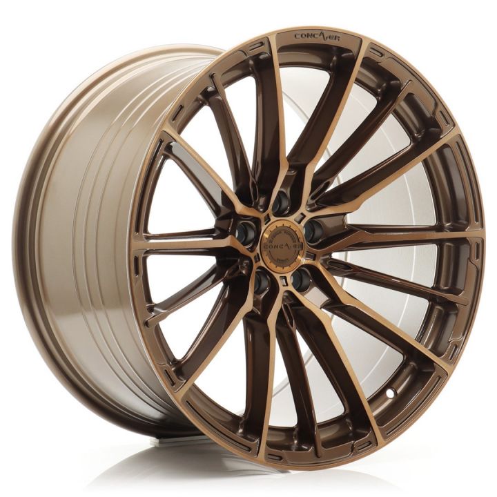 Concaver Wheels<br>CVR7 Brushed Bronze (19x8.5)