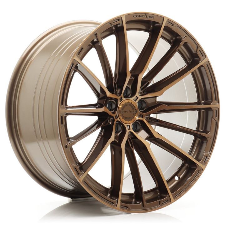 Concaver Wheels<br>CVR7 Brushed Bronze (20x9)