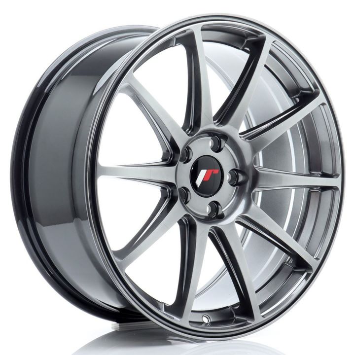 Japan Racing Wheels<br>JR11 Hyper Black (19x9.5)