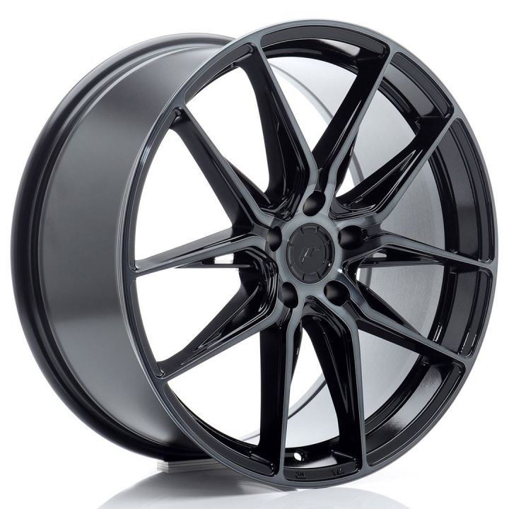 Japan Racing Wheels<br>JR44 Black Machined (19x8.5)