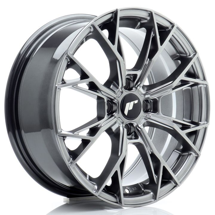 Japan Racing Wheels<br>JR49 Hyper Black (16x7)
