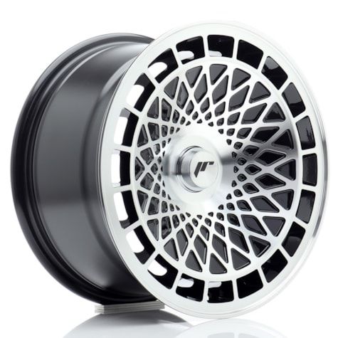 Japan Racing Wheels<br>JR14 Gloss Black Machined (15x8)