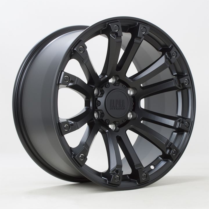 Alpha Offroad<br>Maverick Flat Black (20x9)