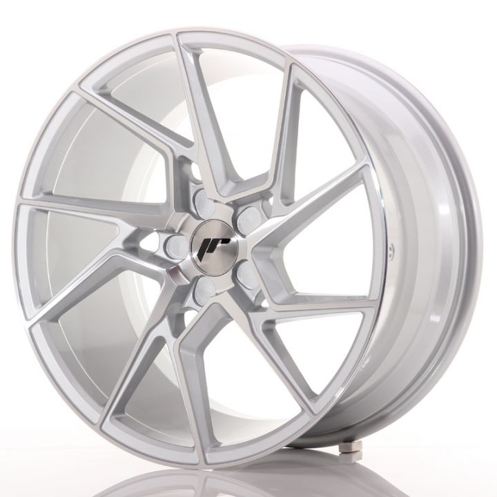 Japan Racing Wheels<br>JR33 Silver Machined (20x10)
