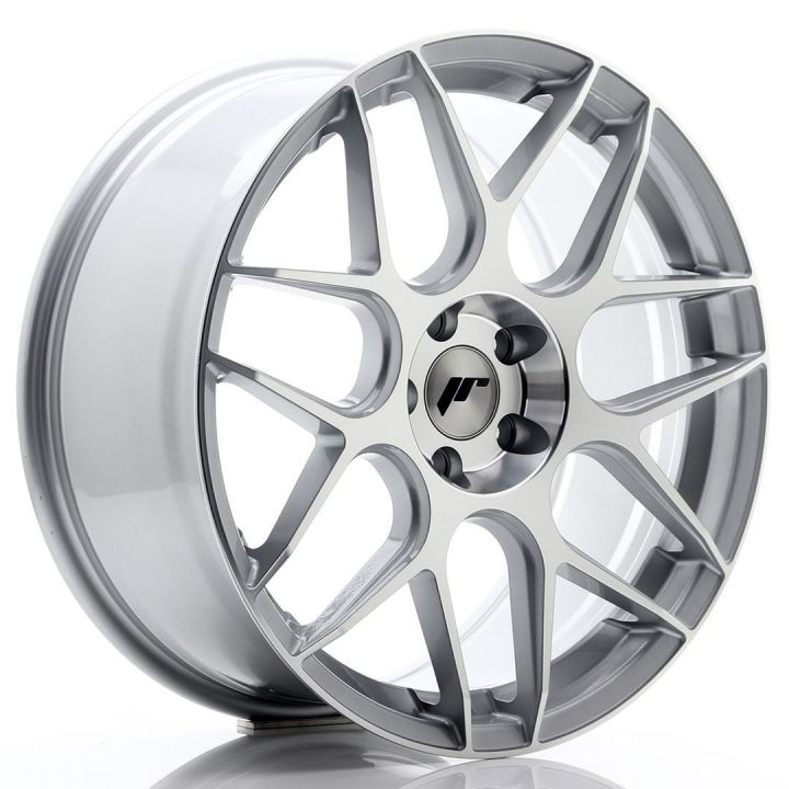 Japan Racing Wheels<br>JR18 Silver Machined (19x8.5)