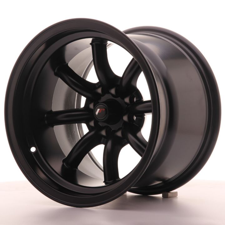 Japan Racing Wheels<br>JR19 Flat Black (15x10.5)