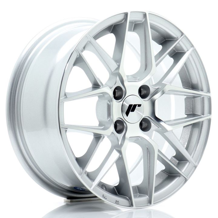 Japan Racing Wheels<br>JR28 Silver Machined (15x7)