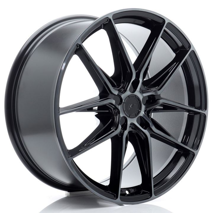 Japan Racing Wheels<br>JR44 Black Machined (20x8.5)