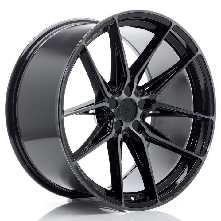 Japan Racing Wheels<br>JR44 Black Machined (20x10)