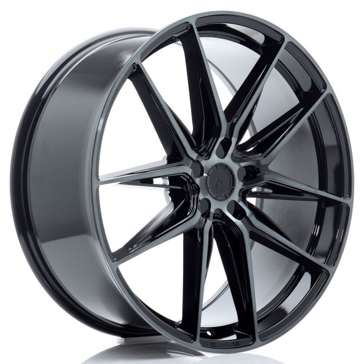Japan Racing Wheels<br>JR44 Black Machined (22x9.5)