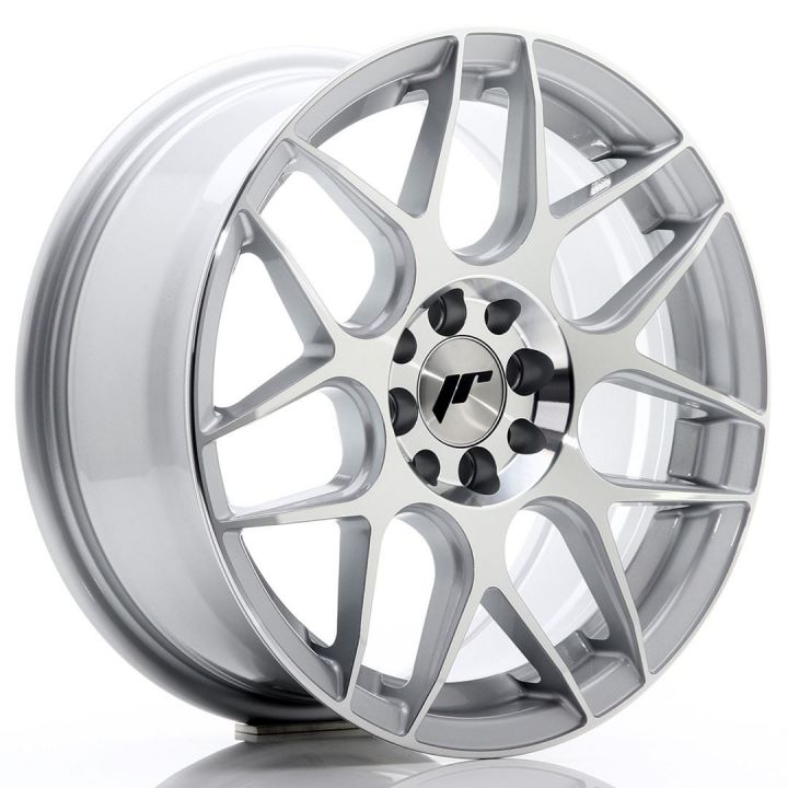 Japan Racing Wheels<br>JR18 Silver Machined (16x7)