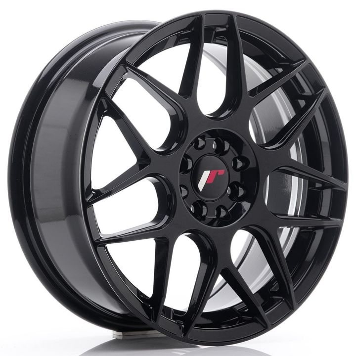 Japan Racing Wheels<br>JR18 Gloss Black (17x7)
