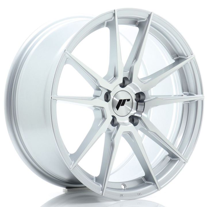 Japan Racing Wheels<br>JR21 Silver Machined (18x8.5)