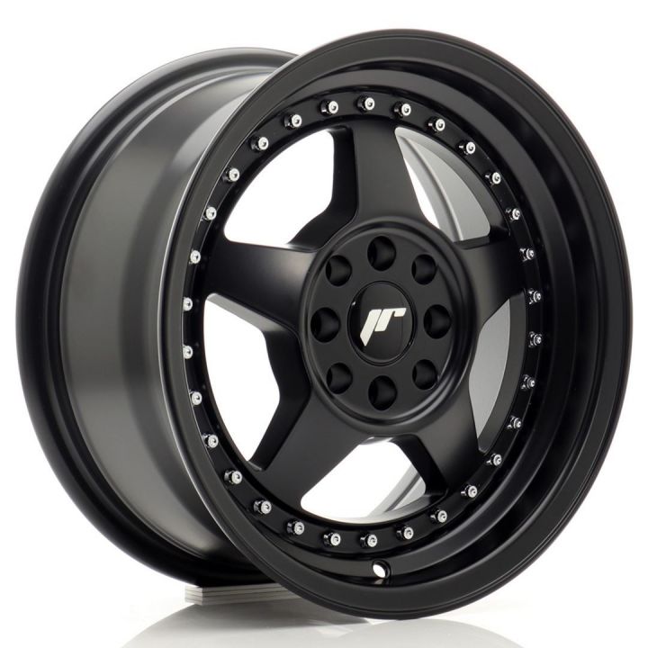 Japan Racing Wheels<br>JR6 Matt Black (15x7)