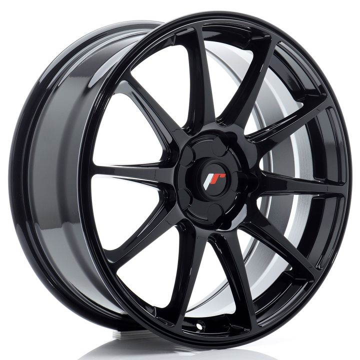 Japan Racing Wheels<br>JR11 Gloss Black (18x7.5)