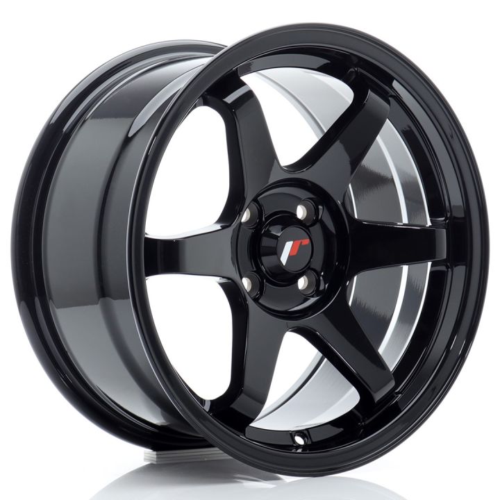 Japan Racing Wheels<br>JR3 Gloss Black (16x8)