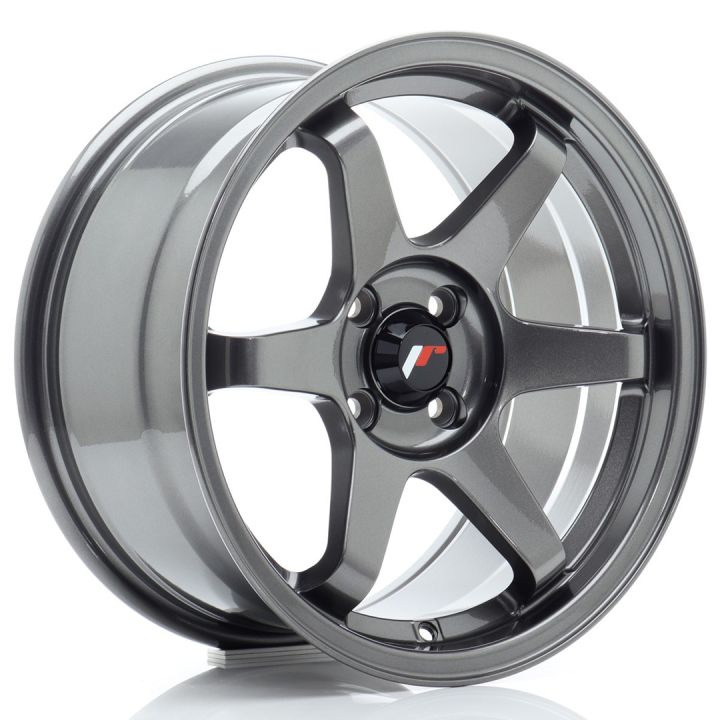 Japan Racing Wheels<br>JR3 Gun Metal (16x8)