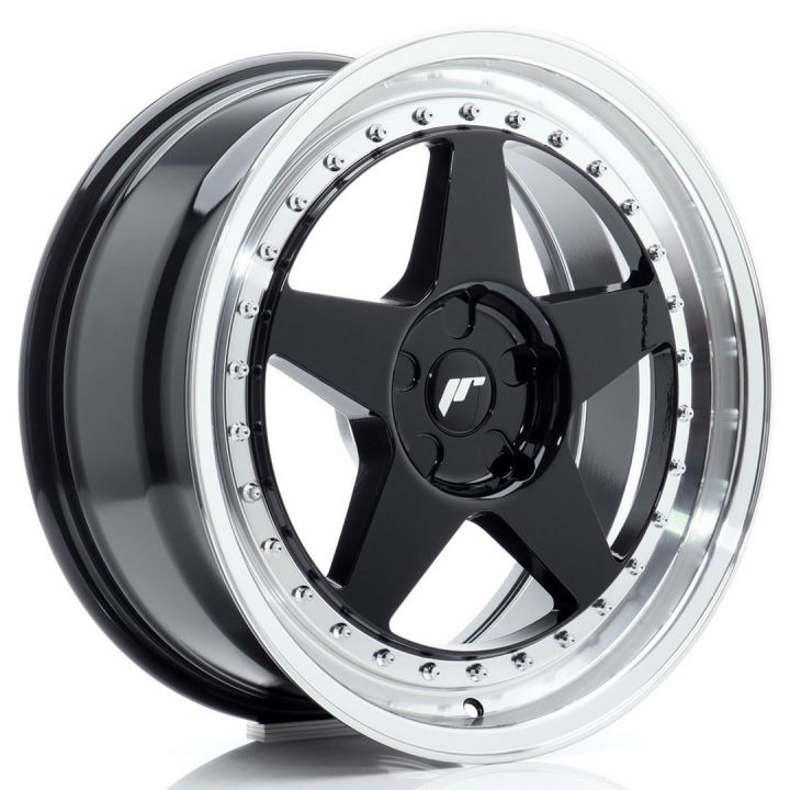 Japan Racing Wheels<br>JR6 Gloss Black (18x8)