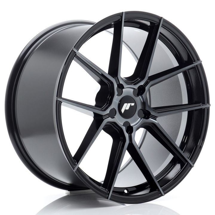 Japan Racing Wheels<br>JR30 Black Machined (20x10)