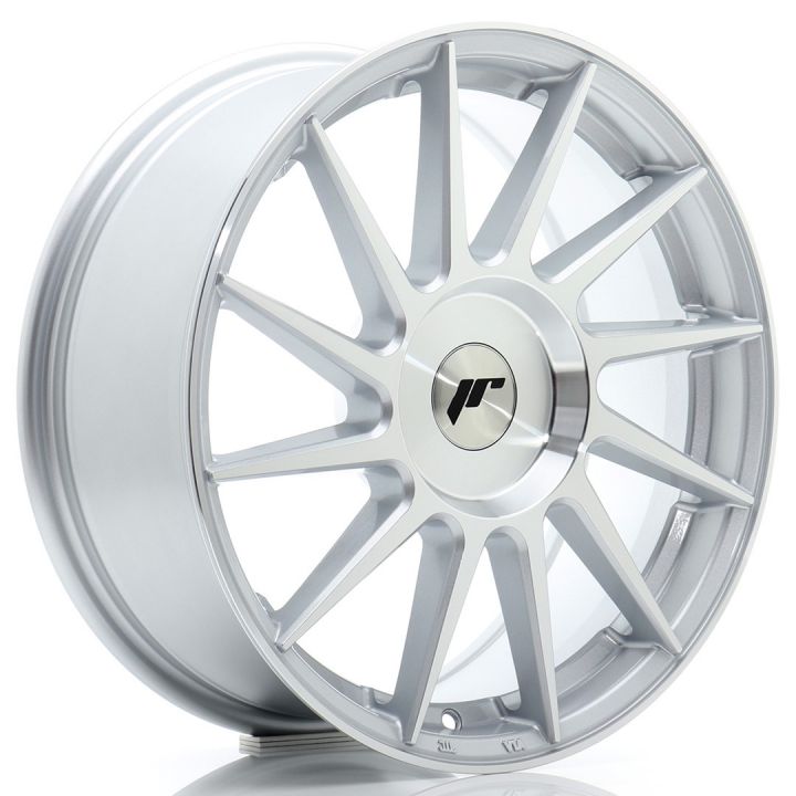 Japan Racing Wheels<br>JR22 Silver Machined (17x8)