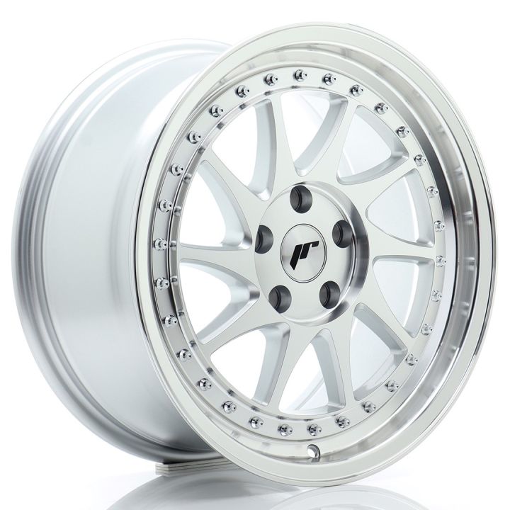 Japan Racing Wheels<br>JR26 Silver Machined (17x8)