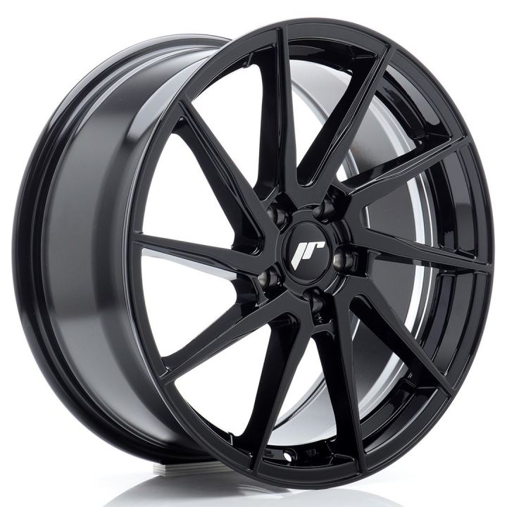 Japan Racing Wheels<br>JR36 Gloss Black (18x8)