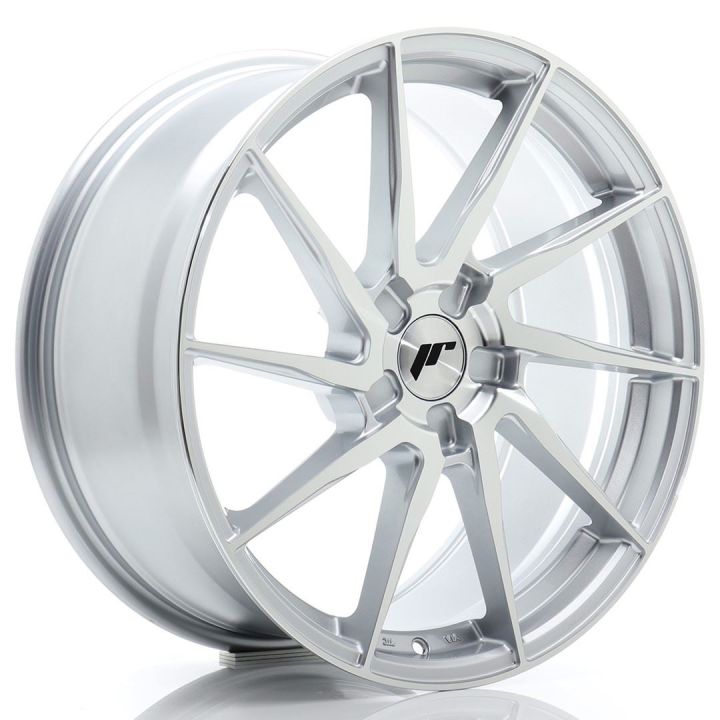 Japan Racing Wheels<br>JR36 Silver Machined (19x8)