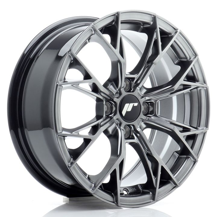 Japan Racing Wheels<br>JR49 Hyper Black (15x6.5)