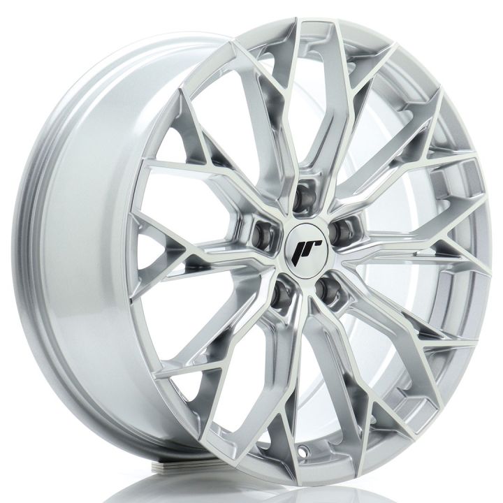 Japan Racing Wheels<br>JR49 Silver Machined Face (18x8)