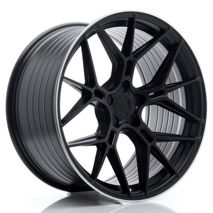 Japan Racing Wheels<br>JR51 Satin Black Machined (20x10.5)