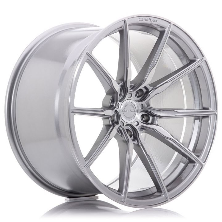 Concaver Wheels<br>CVR4 Brushed Titanium (20x10)