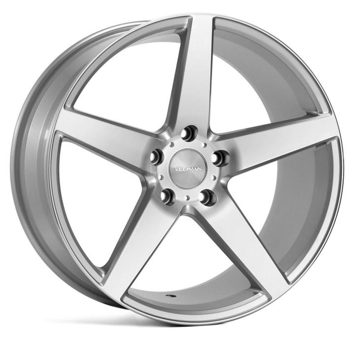 Veemann<br>V-FS8 - Silver Machined (19x9.5)