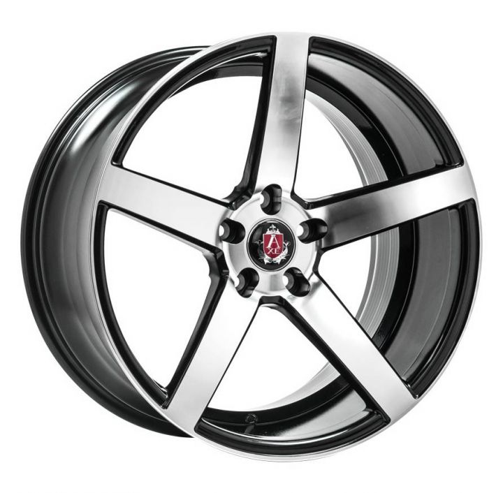 Axe Wheels<br>EX18 - Black Polished (18x8)