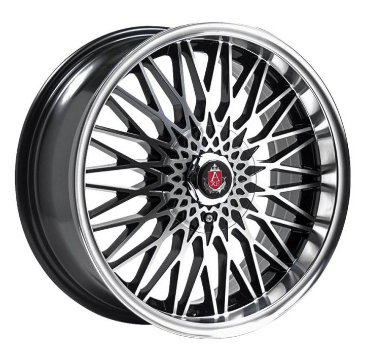 Axe Wheels<br>EX3 - Black Polished (17x7.5)