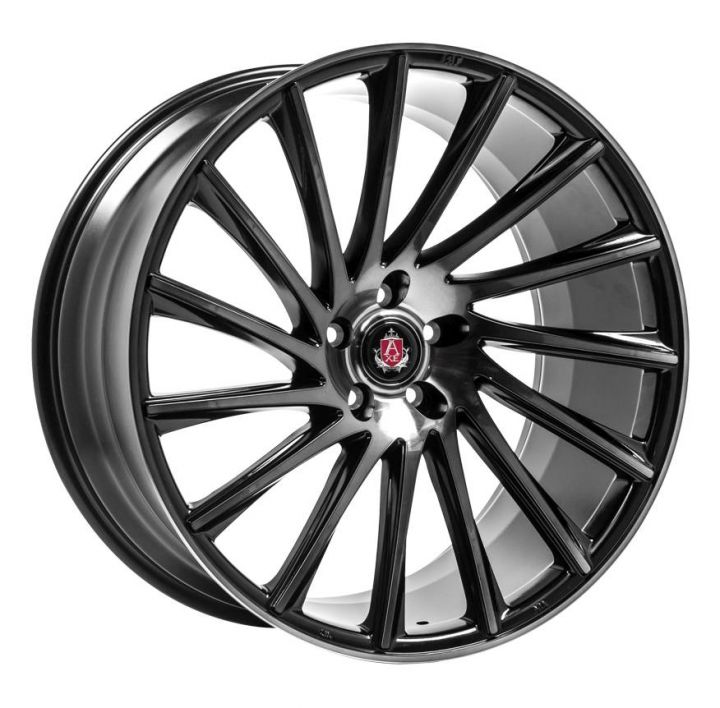 Axe Wheels<br>EX32 - Black Polished Tinted (22x10.5)