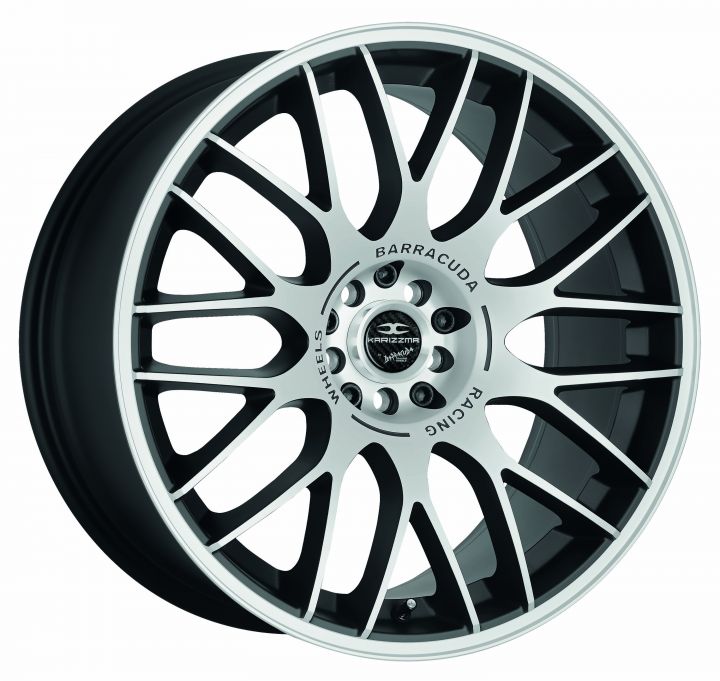 Barracuda<br>Karizzma - Matt Black Polished (18x8)