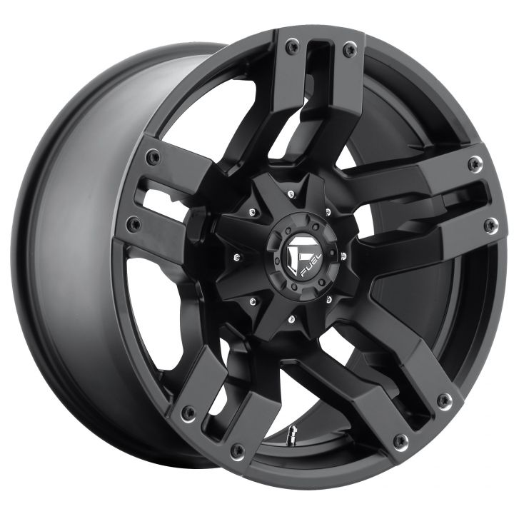 Fuel Wheels<br>Pump Matte Black (20x9)