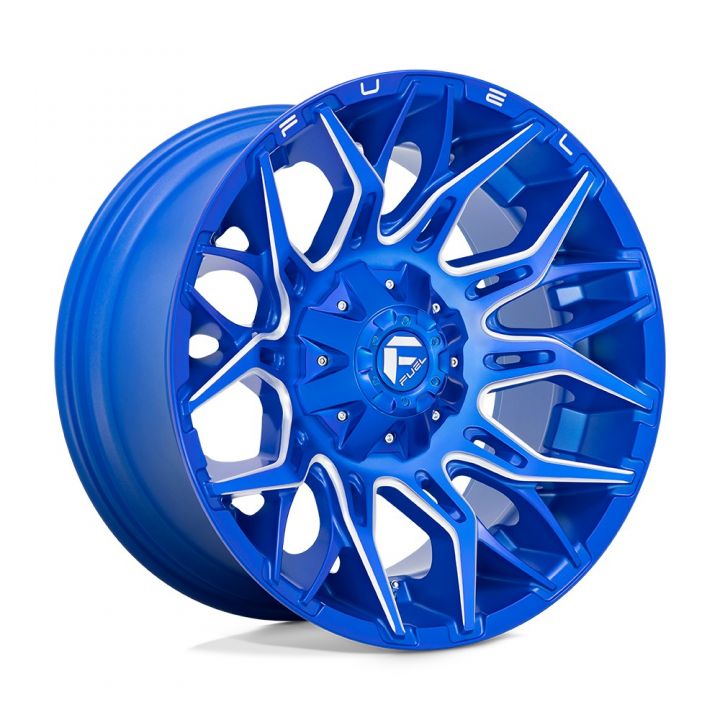 Fuel Wheels<br>Twitch Blue Milled (20x10)