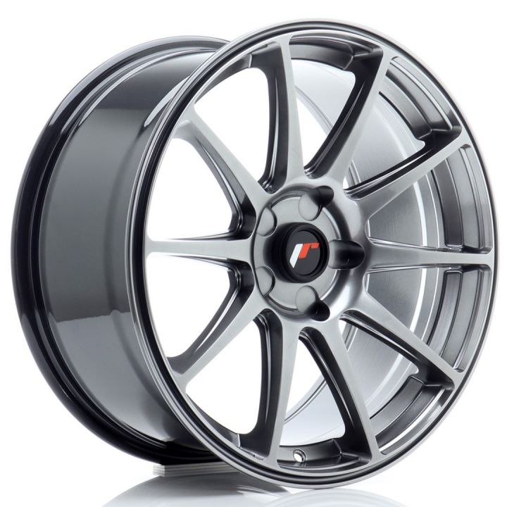 Japan Racing Wheels<br>JR11 Hyper Black (18x8.5)