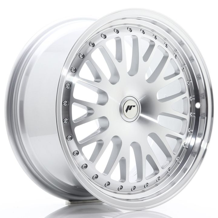 Japan Racing Wheels<br>JR10 Silver Machined (18x10.5)