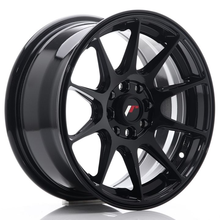 Japan Racing Wheels<br>JR11 Gloss Black (15x7)