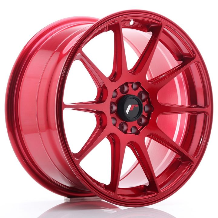 Japan Racing Wheels<br>JR11 Plat Red (17x8.25)