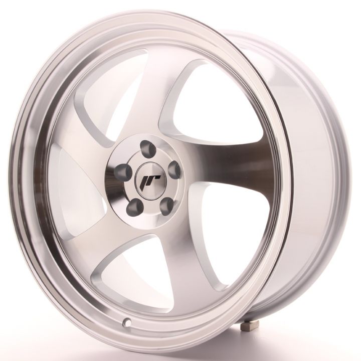 Japan Racing Wheels<br>JR15 Machined Silver (19x8.5)