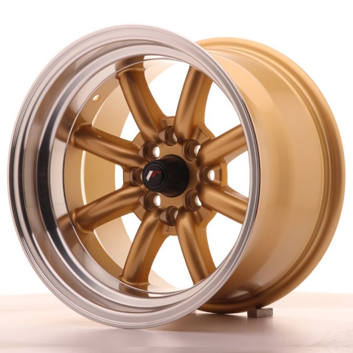 Japan Racing Wheels<br>JR19 Gold (15x9)