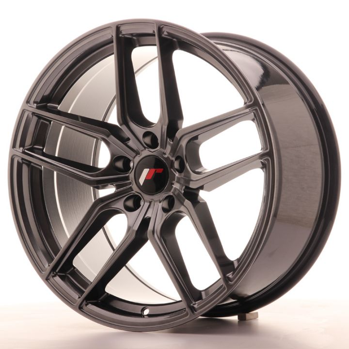 Japan Racing Wheels<br>JR25 Hyper Black (19x9.5)