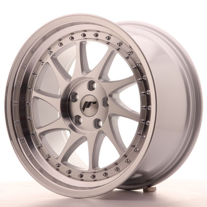 Japan Racing Wheels<br>JR26 Silver Machined (18x9.5)