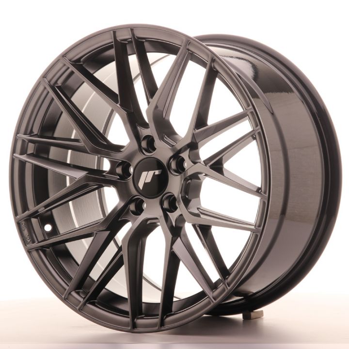 Japan Racing Wheels<br>JR28 Hyper Black (18x9.5)